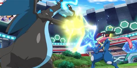 ash greninja vs mega charizard|Down to the Fiery Finish! .